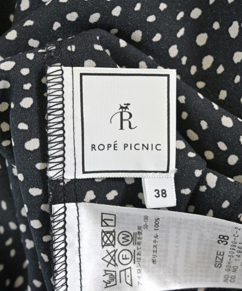 ROPE Picnic（ロペ　ピクニック）ブラウス 黒 サイズ:38(M位) レディース/2200609265307