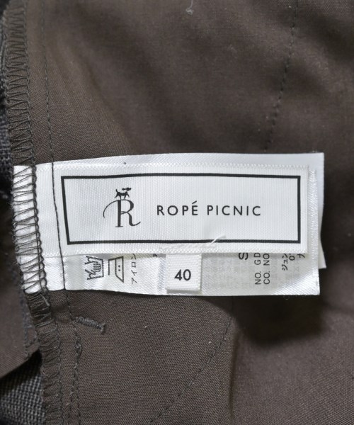 ROPE Picnic（ロペ　ピクニック）スラックス 茶 サイズ:40(M位) レディース/2200668993029