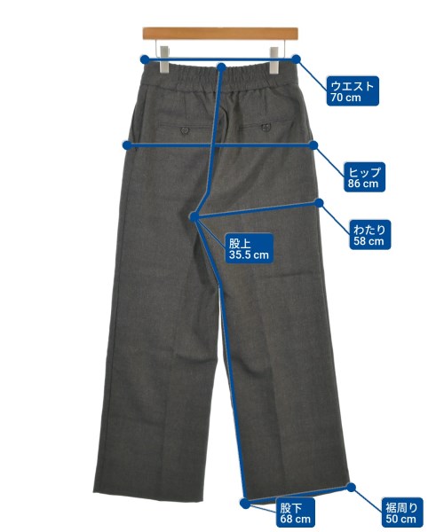 ROPE Picnic（ロペ　ピクニック）スラックス 茶 サイズ:40(M位) レディース/2200668993029