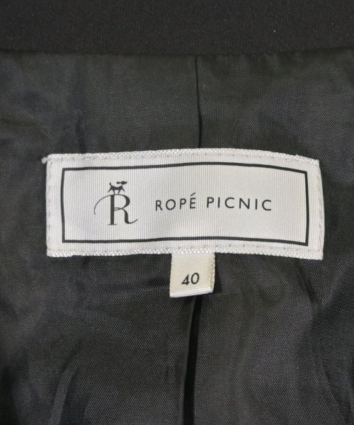 ROPE Picnic（ロペ　ピクニック）テーラードジャケット 黒 サイズ:40(M位) レディース/2200668993043