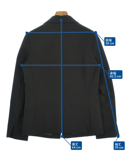 ROPE Picnic（ロペ　ピクニック）テーラードジャケット 黒 サイズ:40(M位) レディース/2200668993043