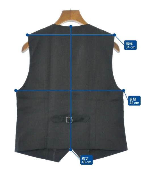 ROPE Picnic（ロペ　ピクニック）ベスト 黒 サイズ:38(M位) レディース/2200670660148