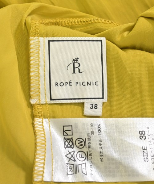 ROPE Picnic（ロペ　ピクニック）ワンピース 黄 サイズ:38(M位) レディース/2200674585140