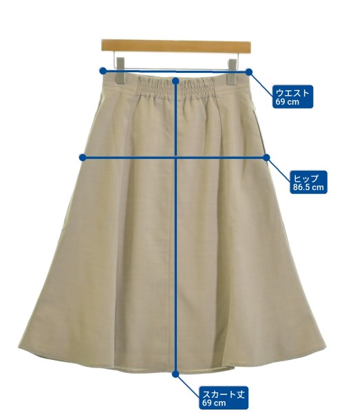 ROPE Picnic（ロペ　ピクニック）ロング・マキシ丈スカート ベージュ サイズ:40(M位) レディース/2200671189037
