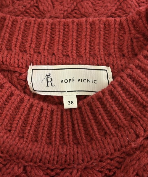ROPE Picnic（ロペ　ピクニック）ニット・セーター 赤 サイズ:38(M位) レディース/2200672136023