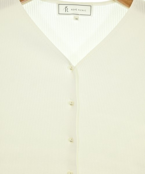 ROPE Picnic（ロペ　ピクニック）カーディガン 白 サイズ:38(M位) レディース/2200674398030