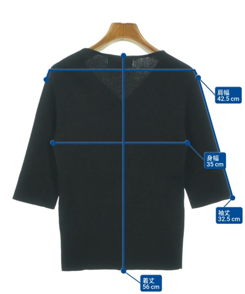 ROPE Picnic（ロペ　ピクニック）カーディガン 黒 サイズ:38(M位) レディース/2200674398047