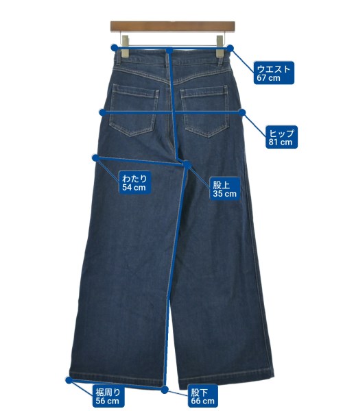 ROPE Picnic（ロペ　ピクニック）デニムパンツ 紺 サイズ:38(M位) レディース/2200676635027