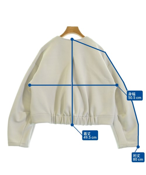 ROPE Picnic（ロペ　ピクニック）ノーカラージャケット 白 サイズ:38(M位) レディース/2200676661033