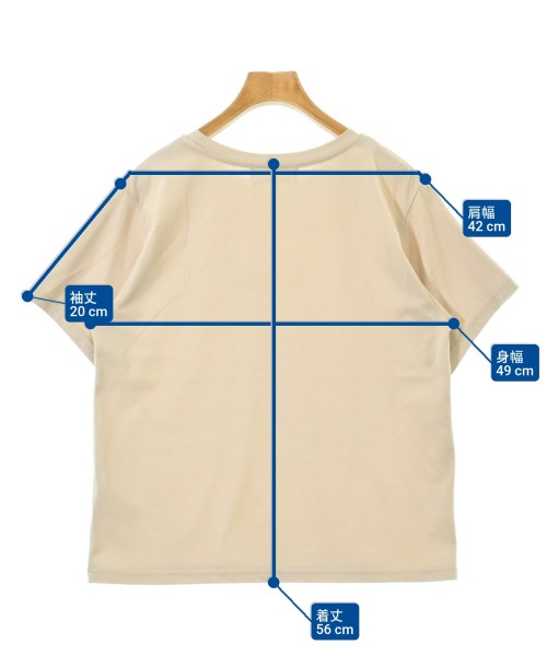 ROPE Picnic（ロペ　ピクニック）Tシャツ・カットソー ベージュ サイズ:38(M位) レディース/2200688216078