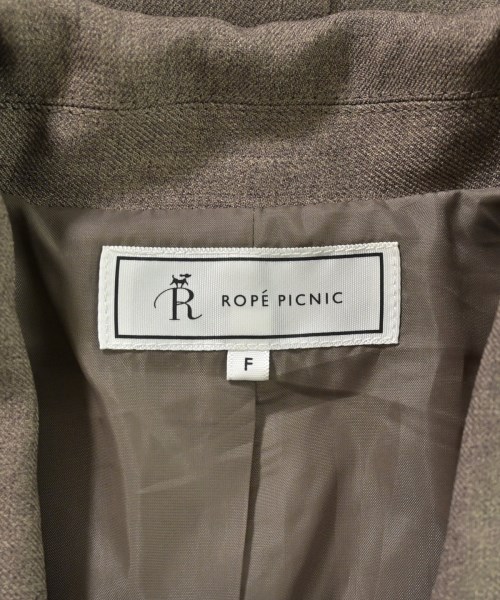 ROPE Picnic（ロペ　ピクニック）テーラードジャケット 茶 サイズ:F レディース/2200693423010
