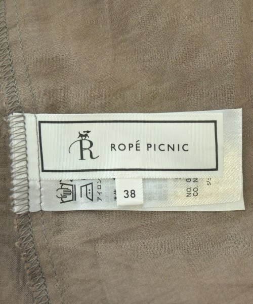 ROPE Picnic（ロペ　ピクニック）ブラウス 茶 サイズ:38(M位) レディース/2200697915214