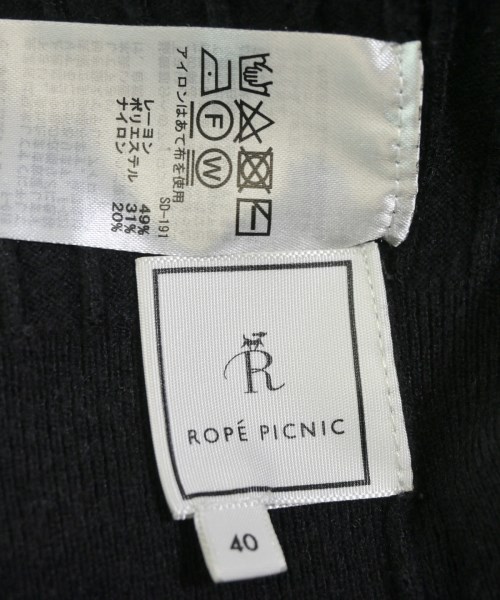 ROPE Picnic（ロペ　ピクニック）ニット・セーター 黒 サイズ:40(M位) レディース/2200650437098