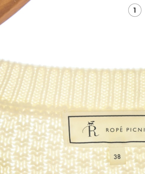 ROPE Picnic（ロペ　ピクニック）ニット・セーター 白 サイズ:38(M位) レディース/2200652211047