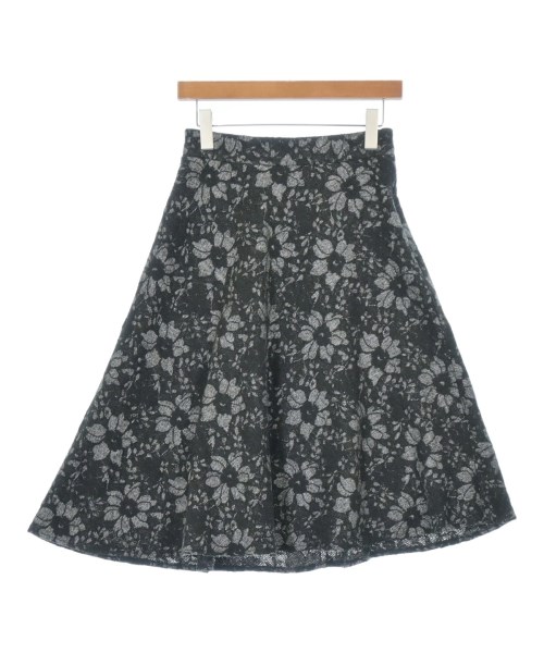 ROPE Picnic(ロペ　ピクニック)ひざ丈スカート 黒 サイズ:38(M位)/2200654867037
