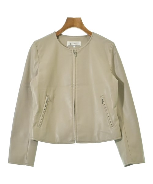 ROPE Picnic(ロペ　ピクニック)ライダース ベージュ サイズ:38(M位)/2200654061039