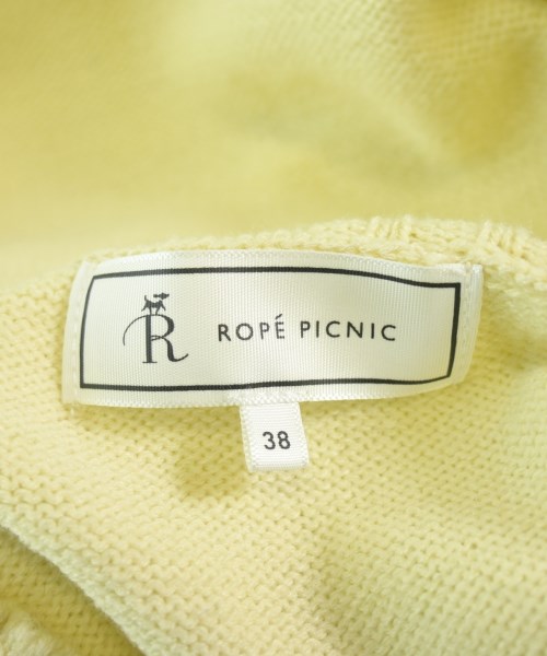 ROPE Picnic（ロペ　ピクニック）ニット・セーター 黄 サイズ:38(M位) レディース/2200657740122