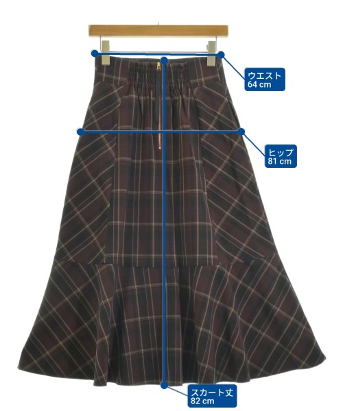 ROPE Picnic（ロペ　ピクニック）ロング・マキシ丈スカート 紫 サイズ:38(M位) レディース/2200659677051