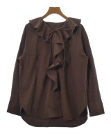 ROPE Picnic（ロペ　ピクニック）ブラウス 茶 サイズ:38(M位) レディース/2200709020059