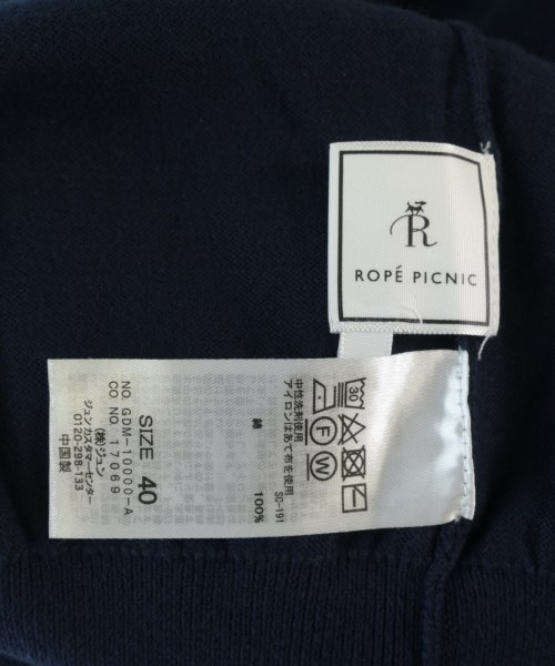 ROPE Picnic（ロペ　ピクニック）ニット・セーター 紺 サイズ:40(M位) レディース/2200709416272