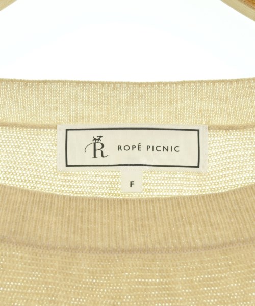 ROPE Picnic（ロペ　ピクニック）ニット・セーター ベージュ サイズ:F レディース/2200713503043