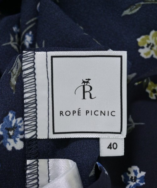 ROPE Picnic（ロペ　ピクニック）ブラウス 紺 サイズ:40(M位) レディース/2200714065328