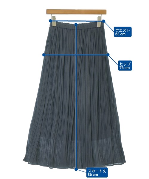 ROPE Picnic（ロペ　ピクニック）ロング・マキシ丈スカート 紺 サイズ:38(M位) レディース/2200637522052