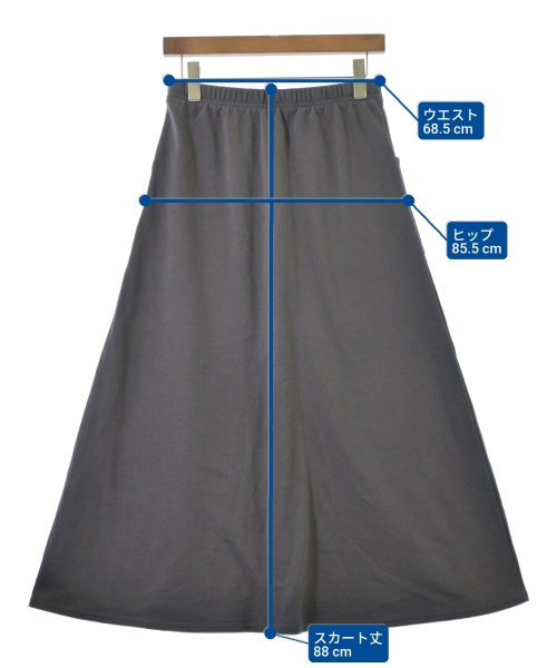 ROPE Picnic（ロペ　ピクニック）ロング・マキシ丈スカート グレー サイズ:38(M位) レディース/2200646584072