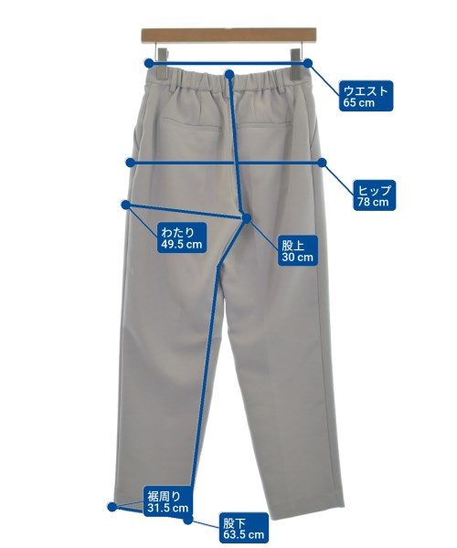 ROPE Picnic（ロペ　ピクニック）スラックス グレー サイズ:38(M位) レディース/2200646174198