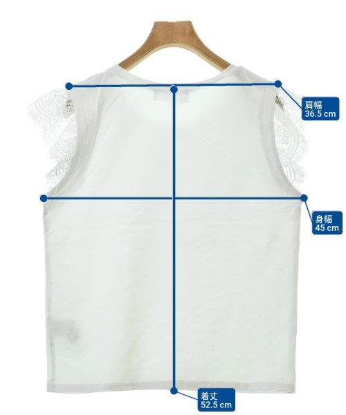 ROPE Picnic（ロペ　ピクニック）ノースリーブ 白 サイズ:38(M位) レディース/2200640612207