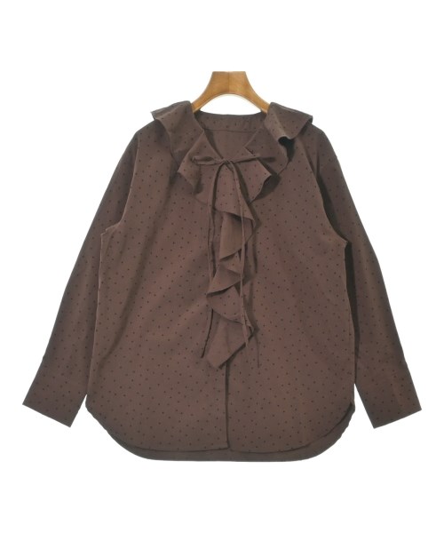 ROPE Picnic(ロペ　ピクニック)カジュアルシャツ 茶 サイズ:38(M位)/2200639094052