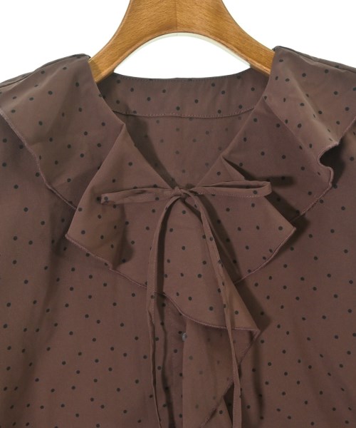 ROPE Picnic（ロペ　ピクニック）カジュアルシャツ 茶 サイズ:38(M位) レディース/2200639094052