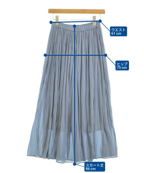 ROPE Picnic（ロペ　ピクニック）ロング・マキシ丈スカート 青 サイズ:38(M位) レディース/2200642174055