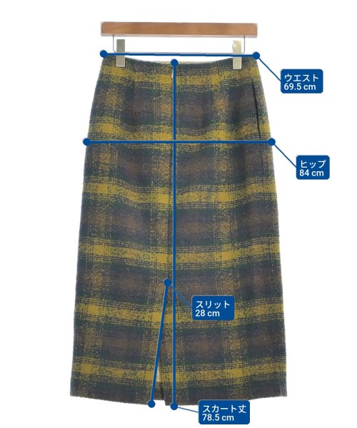 ROPE Picnic（ロペ　ピクニック）ロング・マキシ丈スカート 茶 サイズ:38(M位) レディース/2200645902075