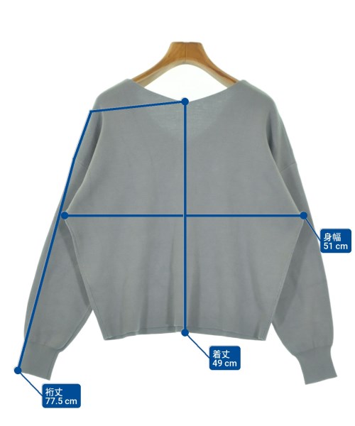 ROPE Picnic（ロペ　ピクニック）ニット・セーター 青 サイズ:38(M位) レディース/2200639256030