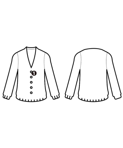 ROPE Picnic（ロペ　ピクニック）カーディガン 黒 サイズ:38(M位) レディース/2200642166036