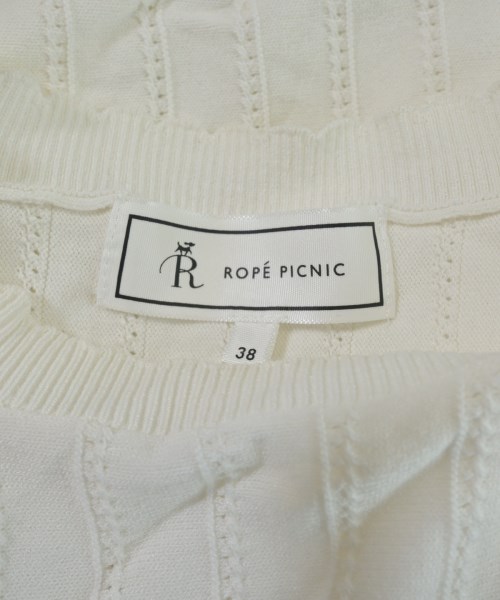 ROPE Picnic（ロペ　ピクニック）ベスト/ノースリーブ 白 サイズ:38(M位) レディース/2200645730029
