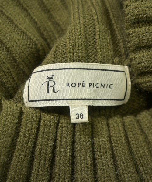 ROPE Picnic（ロペ　ピクニック）ニット・セーター カーキ サイズ:38(M位) レディース/2200640357030
