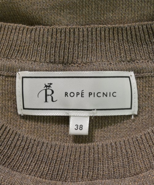 ROPE Picnic（ロペ　ピクニック）ニット・セーター カーキ サイズ:38(M位) レディース/2200648737056