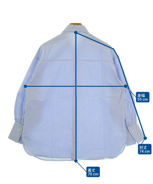 ROPE Picnic（ロペ　ピクニック）カジュアルシャツ 青 サイズ:38(M位) レディース/2200648787105