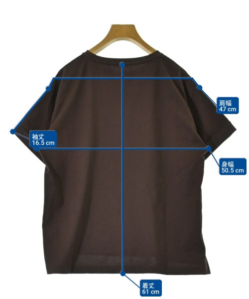 ROPE Picnic（ロペ　ピクニック）Tシャツ・カットソー 茶 サイズ:38(M位) レディース/2200698350083