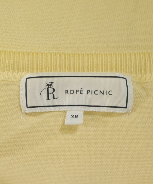 ROPE Picnic（ロペ　ピクニック）カーディガン 黄 サイズ:38(M位) レディース/2200706178128
