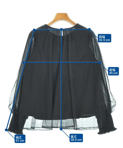 ROPE Picnic（ロペ　ピクニック）Tシャツ・カットソー 黒 サイズ:38(M位) レディース/2200662810032