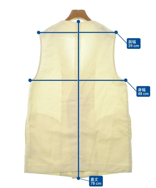 ROPE Picnic（ロペ　ピクニック）ベスト 白 サイズ:38(M位) レディース/2200662884019