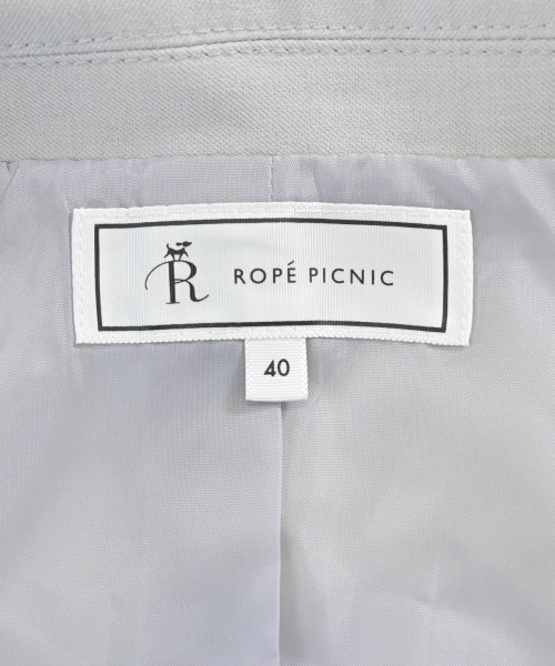 ROPE Picnic（ロペ　ピクニック）テーラードジャケット グレー サイズ:40(M位) レディース/2200661134146