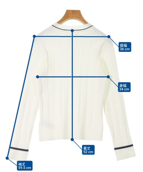 ROPE Picnic（ロペ　ピクニック）ニット・セーター 白 サイズ:38(M位) レディース/2200663902071