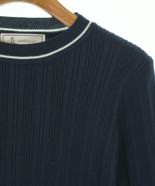 ROPE Picnic（ロペ　ピクニック）ニット・セーター 紺 サイズ:38(M位) レディース/2200663902088