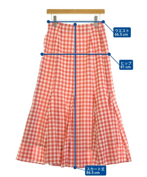 ROPE Picnic（ロペ　ピクニック）ロング・マキシ丈スカート 赤 サイズ:40(M位) レディース/2200664343279