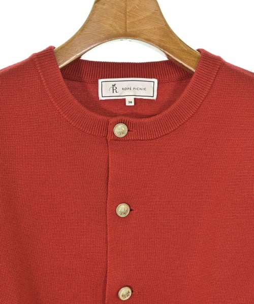 ROPE Picnic（ロペ　ピクニック）カーディガン 赤 サイズ:38(M位) レディース/2200668393058