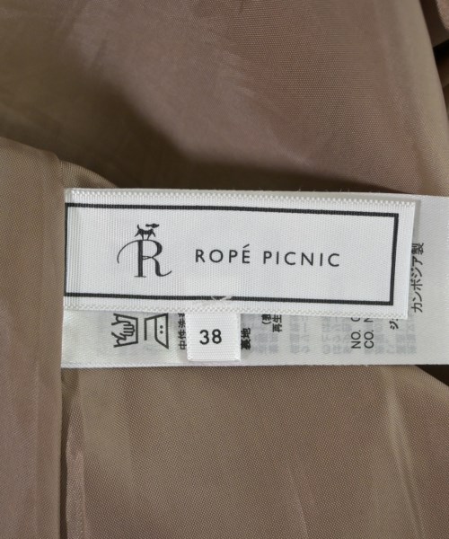 ROPE Picnic（ロペ　ピクニック）ひざ丈スカート ベージュ サイズ:38(M位) レディース/2200668184106